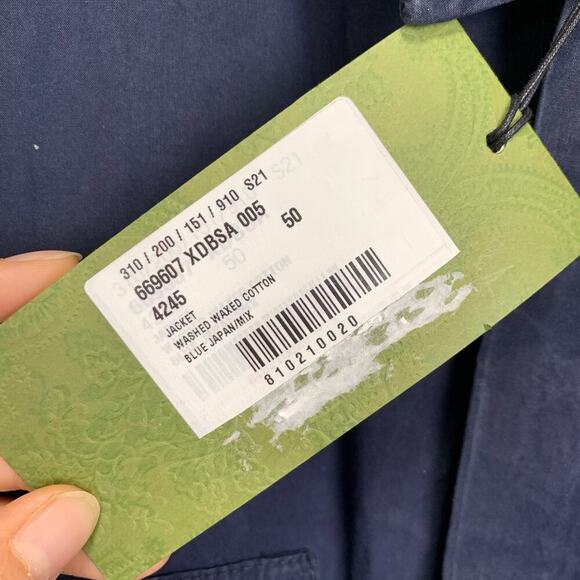 NWT Gucci Man Jacket "LIMITED EDITION" With ‘Music Is Mine’Print Size 50 - Picture 15 of 16